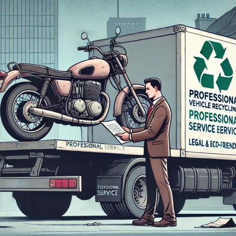 centre vhu moto recycle epave