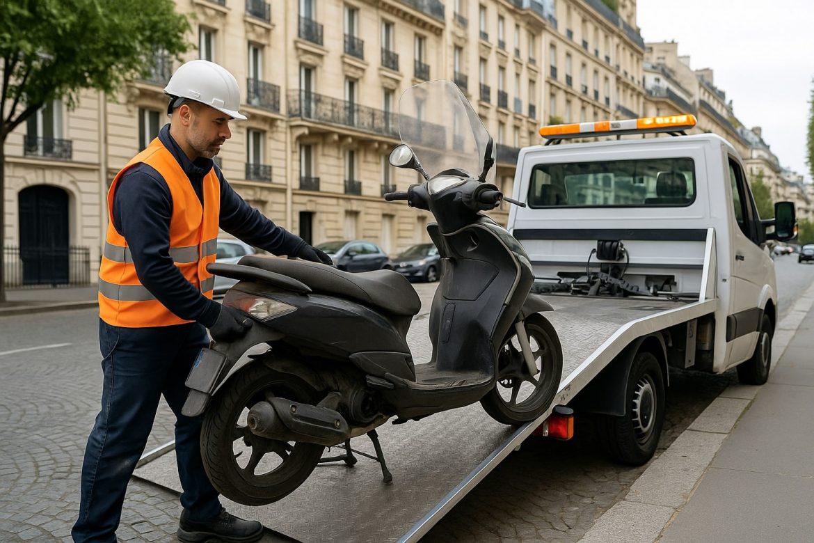 Comment faire enlever gratuitement votre moto ou scooter hors d’usage en Île-de-France