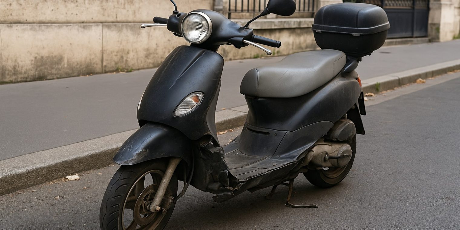 Scooter accidenté ou en panne : que faire de son deux-roues inutilisable ?
