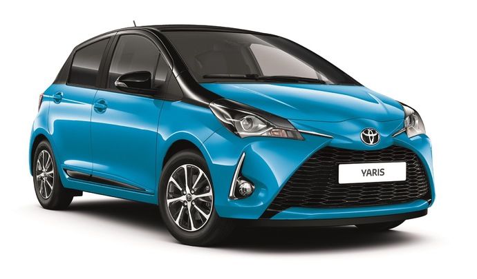 Toyota Yaris epave